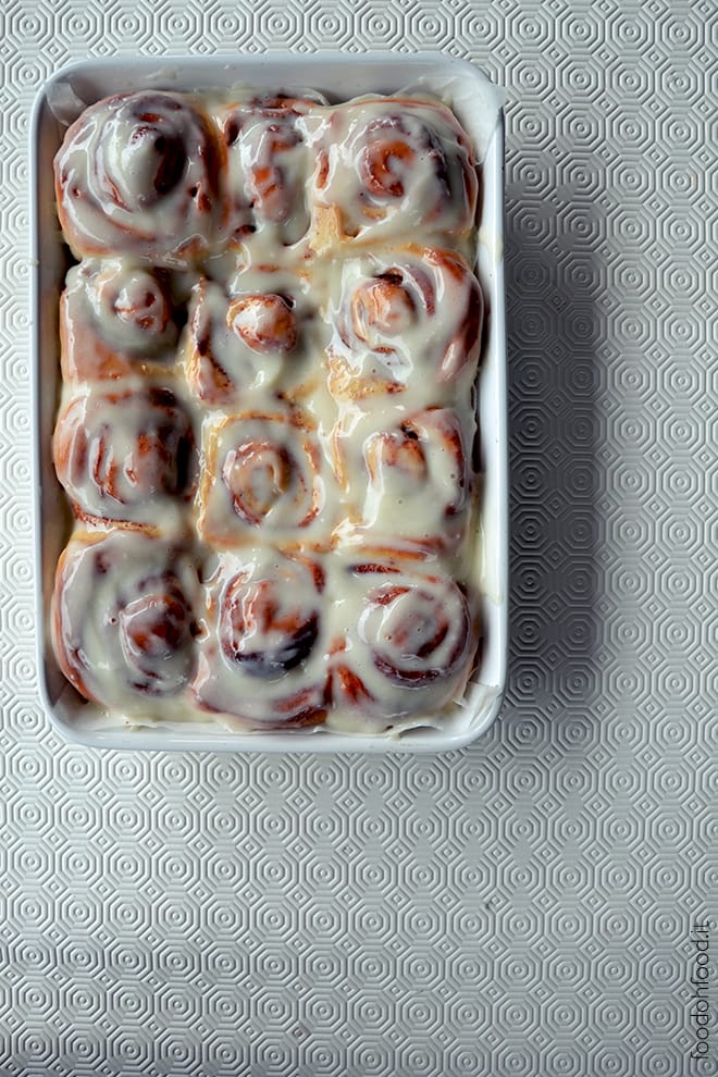 My favorite cinnamon rolls – soft and sticky, sweet buns